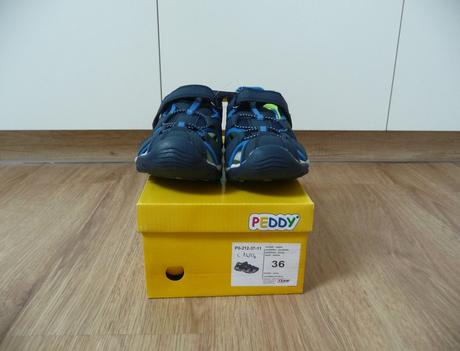 Nové chlapecké sandály zn. peddy vel. 36, peddy,36