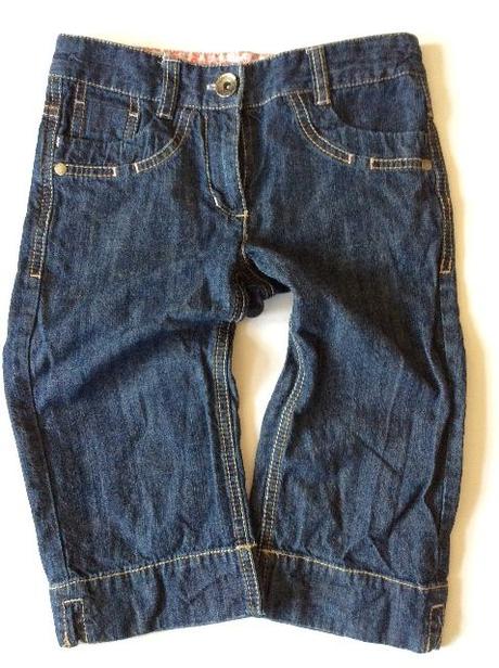 Jeansové kraťasy/ šortky, next,122