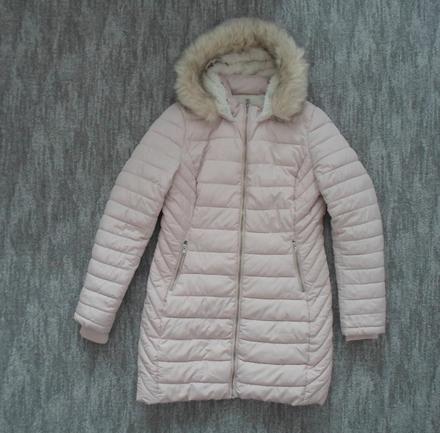 Růžová bunda bundička s kožíškem, tally weijl,m