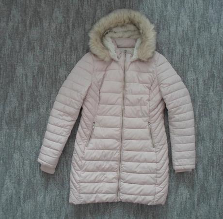 Růžová bunda bundička s kožíškem, tally weijl,m