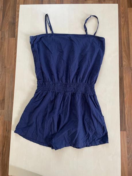 Modrý letní overal, vel m, m