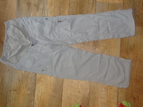 Vel.36/38, vel.s, h&m, těhotenské plátěné kalhoty, h&m,s