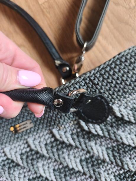 Háčkovaná kabelka handmade, 