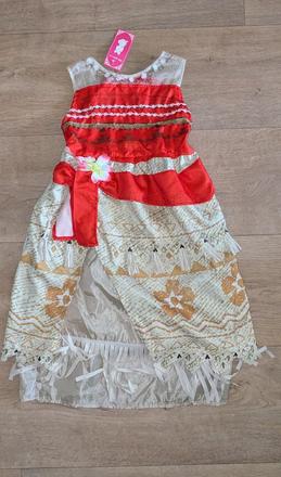 Ka352 karnevalový kostým vaiana vel. 8 - 10 let,