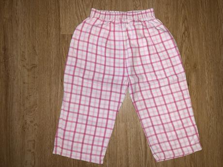 Dívčí flanelové pyžamové kalhoty - adama kids, 98