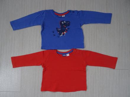 2x tričko zn. lupilu vel. 74/80, lupilu,74