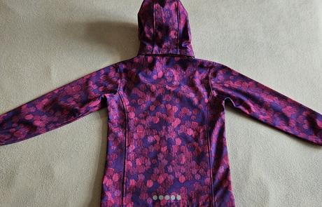 Dívčí softshellová bunda, vel.128/134, zn.lewro, lewro,128