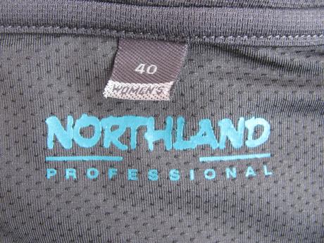 Sportovní funkční šedé tričko northland, 40