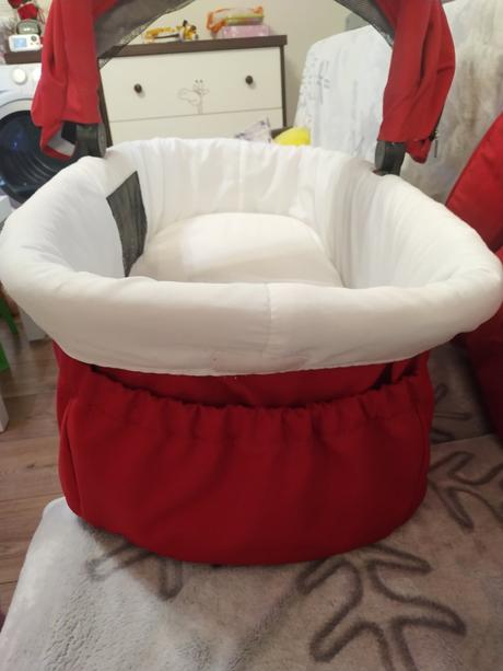 Červená hluboká korba britax römer, britax