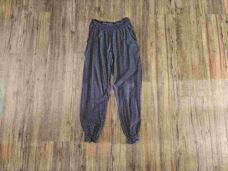 Černé bílé černobílé puntíkaté harémky s, gate,s