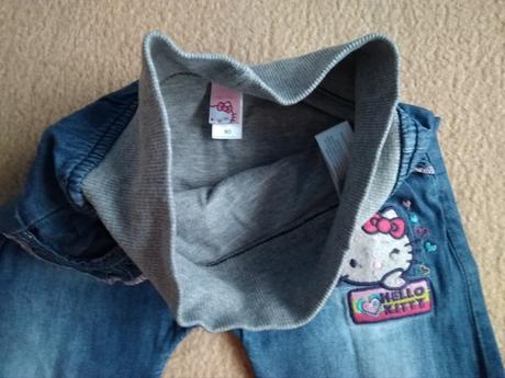 Riflové baggy hello kitty zn."c&a" vel."80", c&a,80
