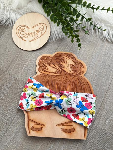 Čelenka s křížením - mix vzorů a velikostí, 74 - 158