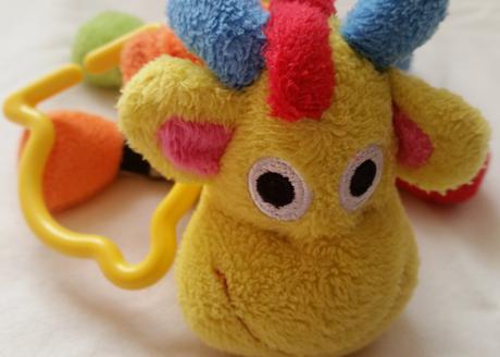 Plyšová závěsná kravička, 