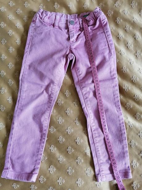 Džíny skinny, benetton,98