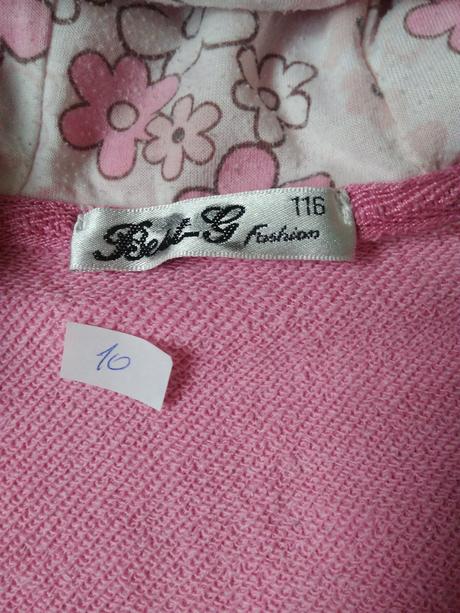 4 x mikina, vel 110/116, 110