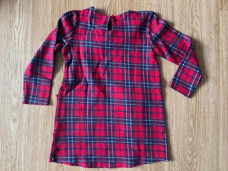 Dívčí kostkované šaty - lupilu, vel. 98/104, lupilu,98