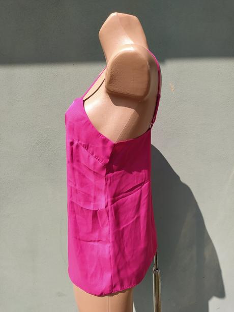 Lehký růžový top river island - vel.36/38, river island,38