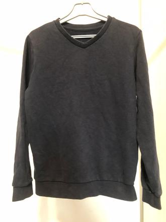 Modrá tepláková mikina, 140