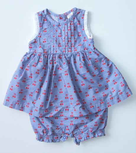 P399 letní plátěný dívčí overal vel. 68, miniclub,68