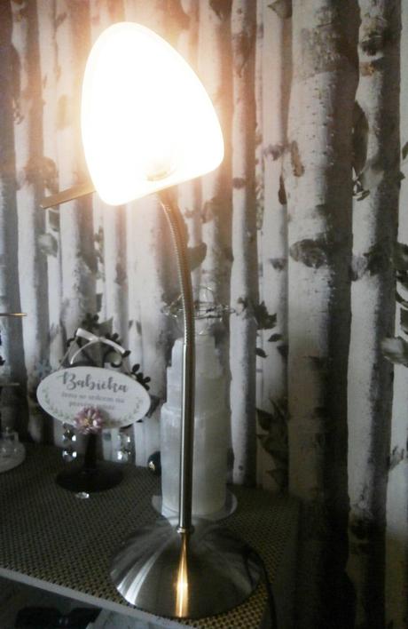 Lampa stolní vysoká ohebná,