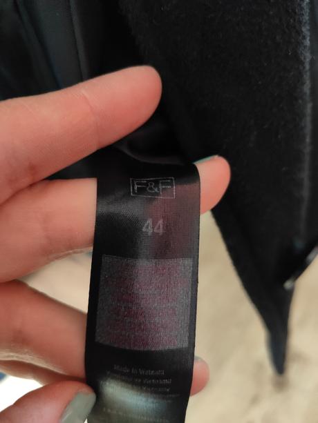 Dámský zimní kabát 44, f&f,44