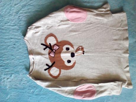 Svetřík se srnečkou, h&m,110