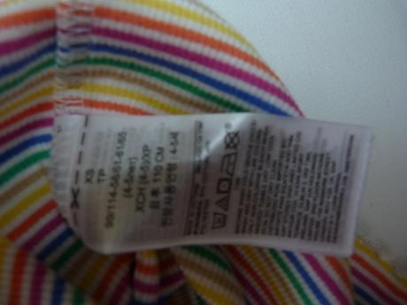 Gap žebrované tričko vel.110, gap,110