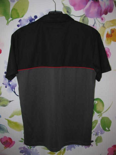 Šedočerné polo triko benross, m