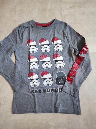 Vánoční triko starwars 134-140, 134