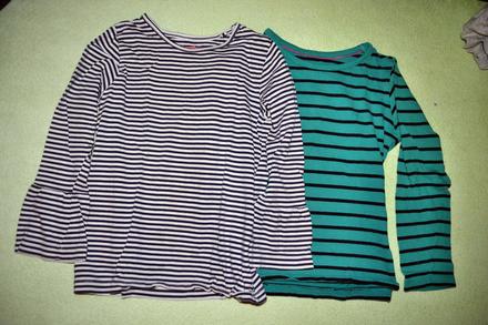 2x dívčí tričko v.110/116, lupilu,110