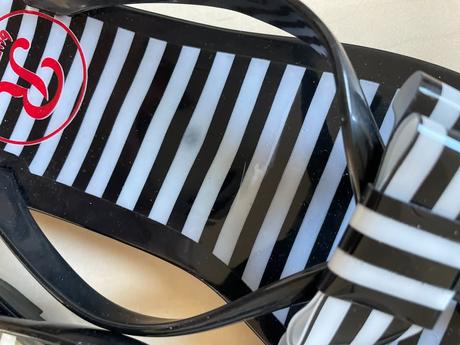 Nové proužek mašle žabky , r by pery, 37