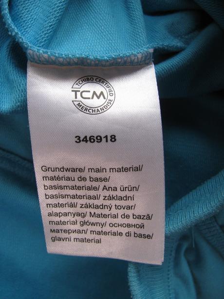 Modré bavlněné šortky, teplákovina, tcm,s