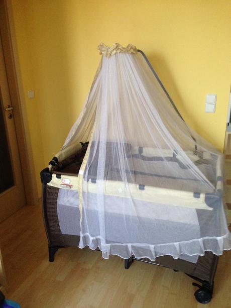 Skládací cestovní dětská postýlka, šířka (cm): 65,délka (cm): 120