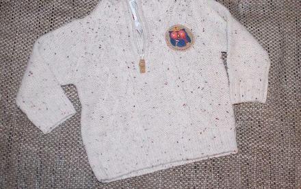 Parádní teplý svetřík caa, velikost 68, c&a,68