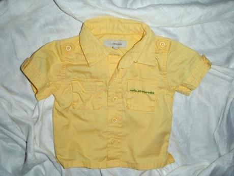 Žlutá značková košile, rocha.little.rocha,86