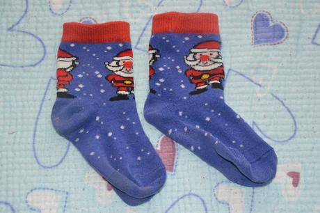 Bavlněné ponožky, vánoční motiv, vel. 98, vánoce, , 98