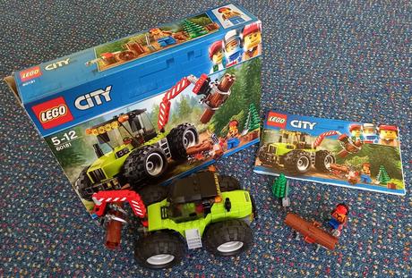Lego city 60181 - forest tractor., 