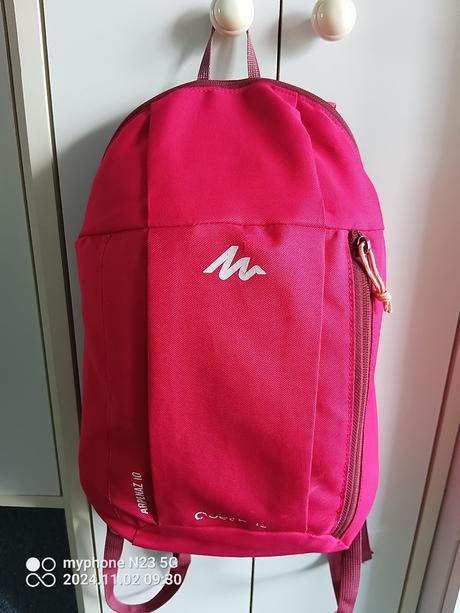 Batoh "decathlon-quechua" růžovo-šedá, 