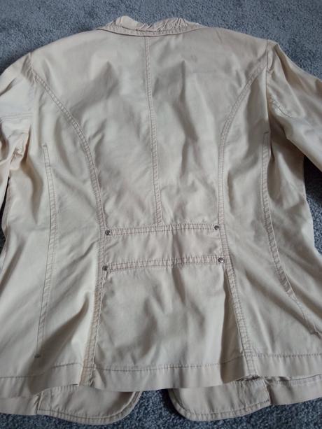 Plátěné sako s 3/4 rukávem, vel.44, xxl