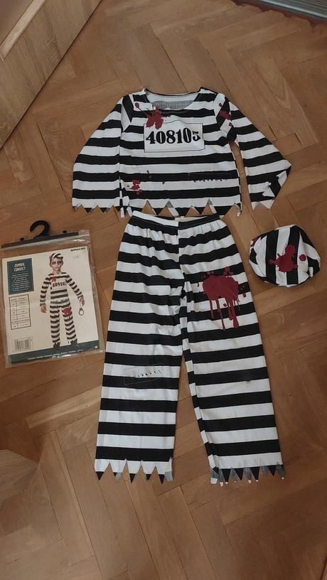 Kostým zoombie vězeň 128, 