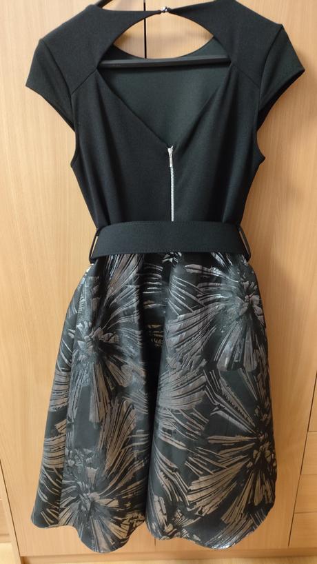 Společenské šaty luxe by dorothy perkins, černé, dorothy perkins,40