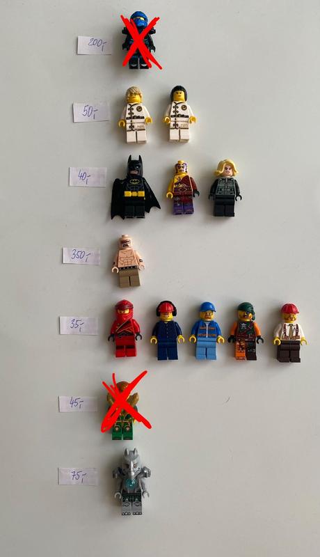 Lego minifigurky,