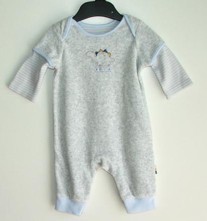 W75 sametkový overal vel. 62, mothercare,62