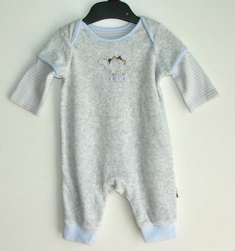 W75 sametkový overal vel. 62, mothercare,62