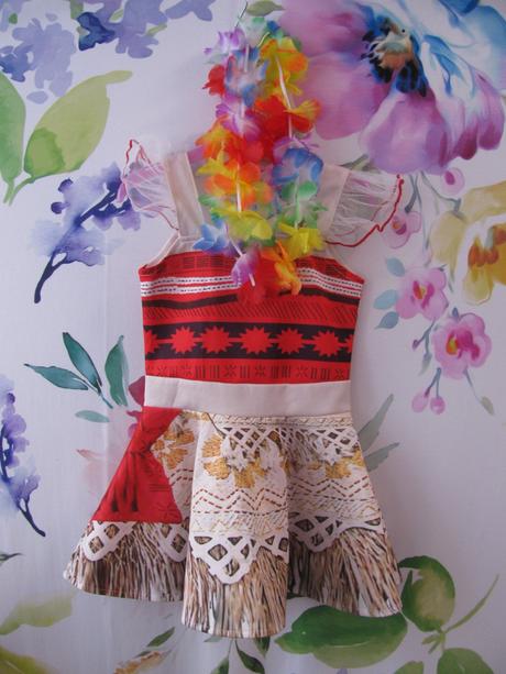 Kostým na karneval-šaty odvážná moana, 