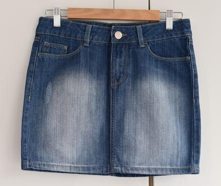 Džínová sukně vel. 36 / uk 8, f&f,36