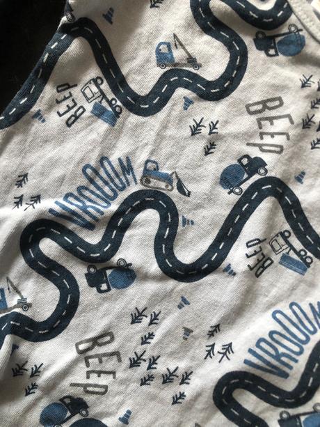 Modré body s dlouhým rukávem, 86