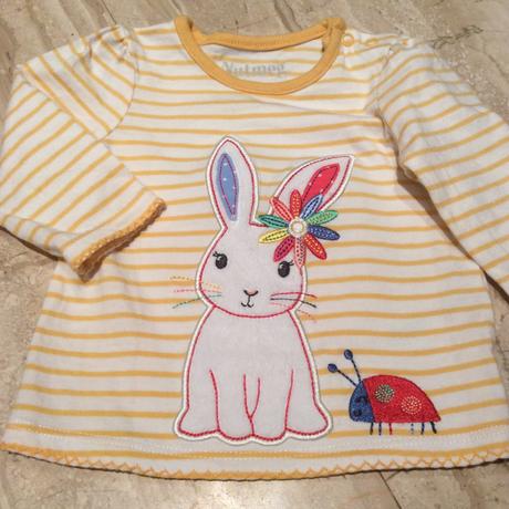 Tričko se zajíčkem zn. nutmeg, nutmeg,62