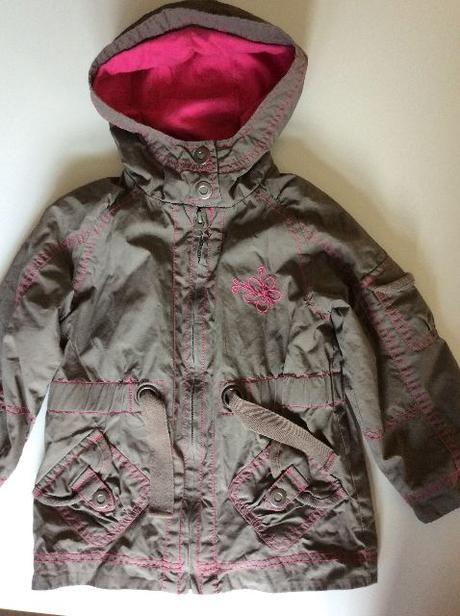 Plátěná bunda podšitá bavlnou, topolino,98