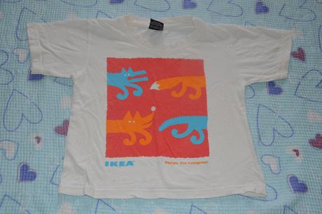 98, 104 bavlněné veselé tričko, ikea, ikea,98